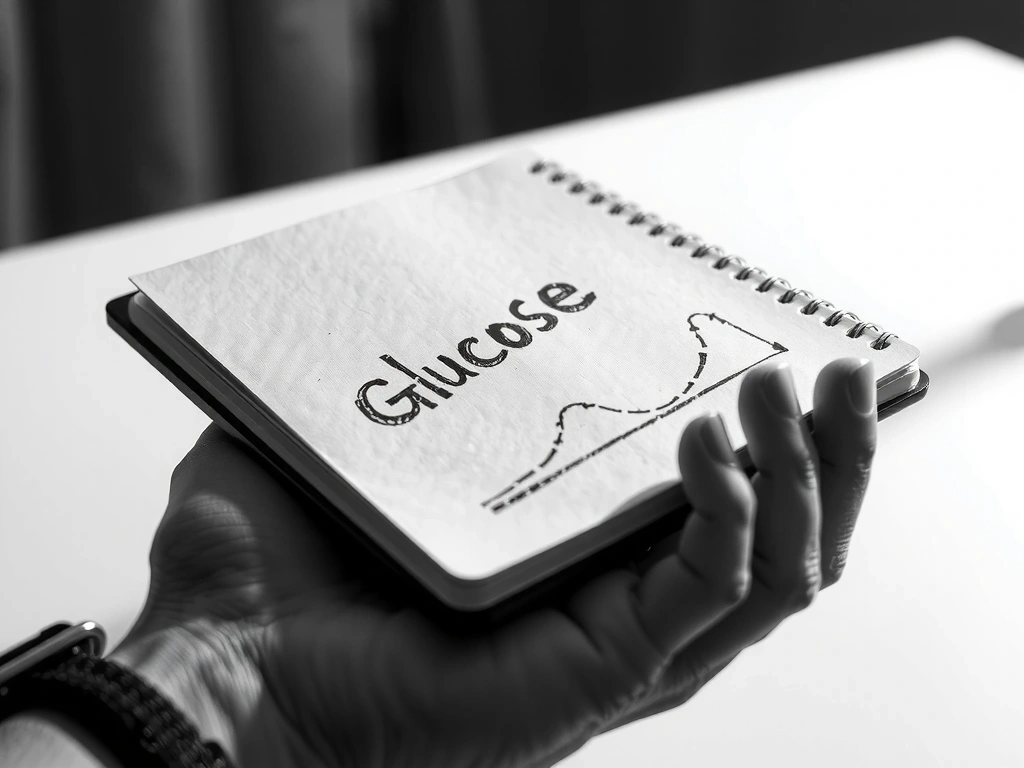 Courbes de glycémie tracées à la main